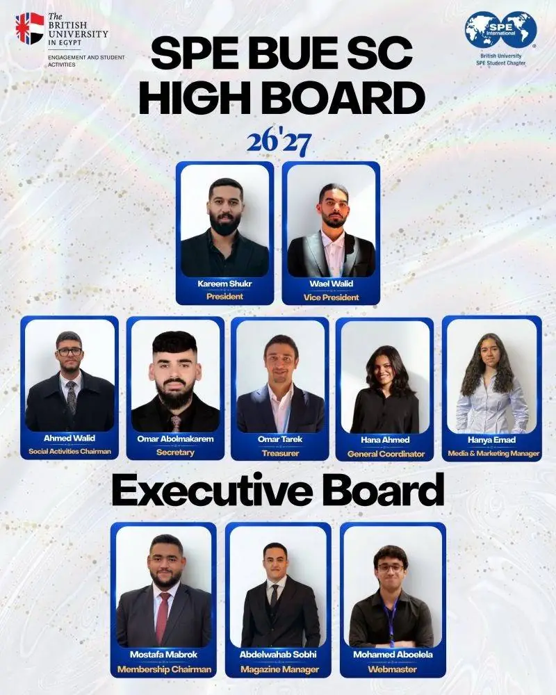 MEET OUR NEW BOARD
